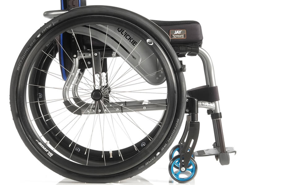 Personally-tailor your LIFE-R active wheelchair to suit you.